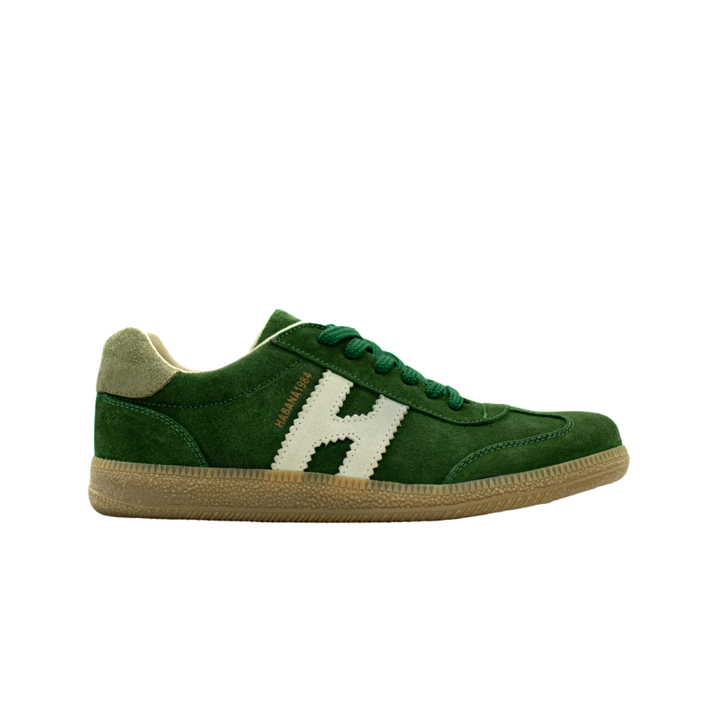 Zapatillas Habana de piel en Bosque