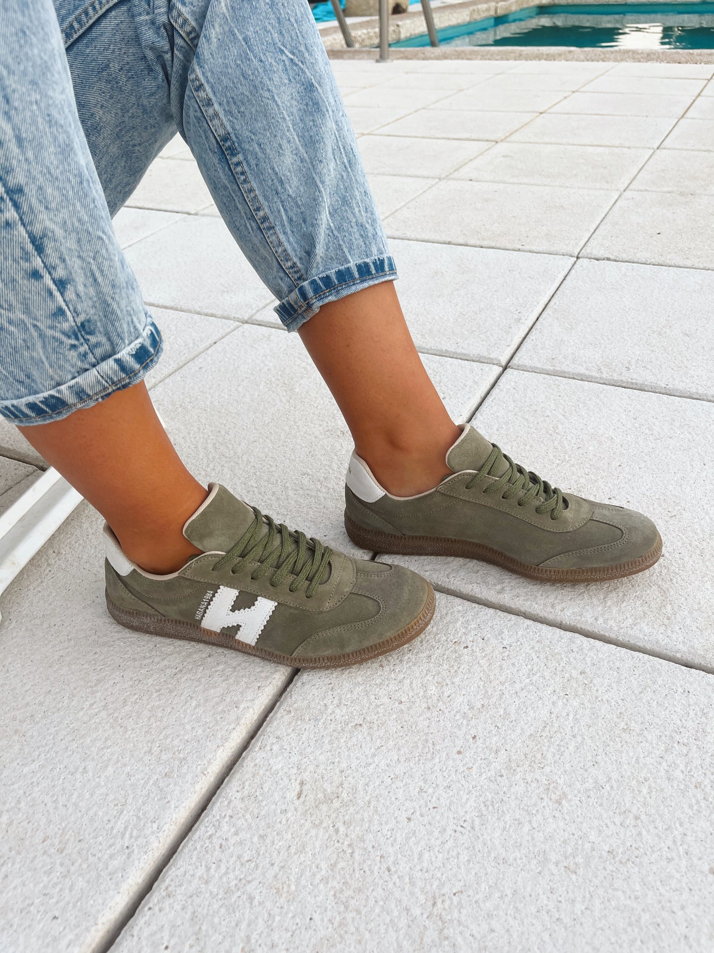 Zapatillas Habana viege verde