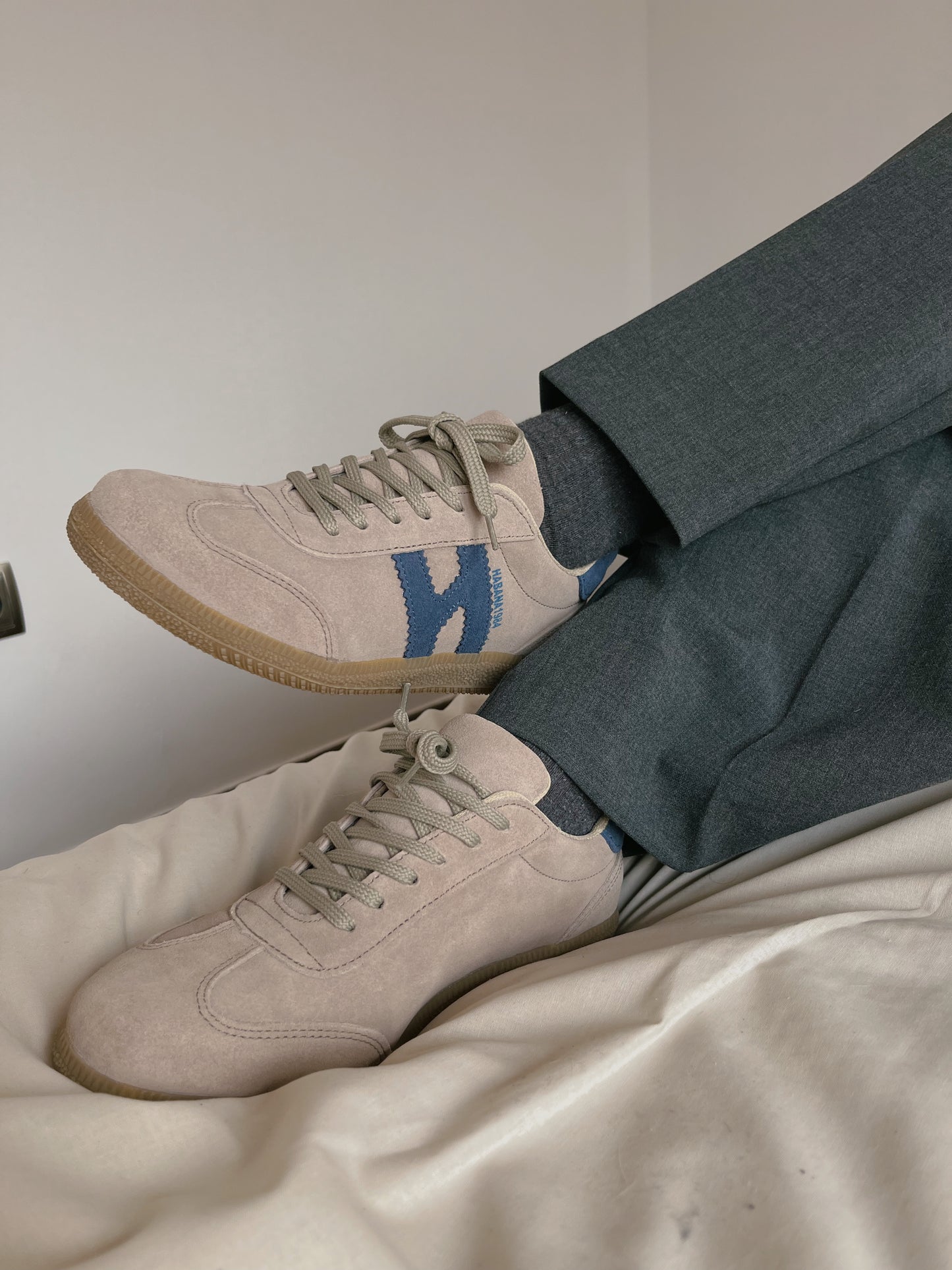 Zapatillas Habana Sand y Azul