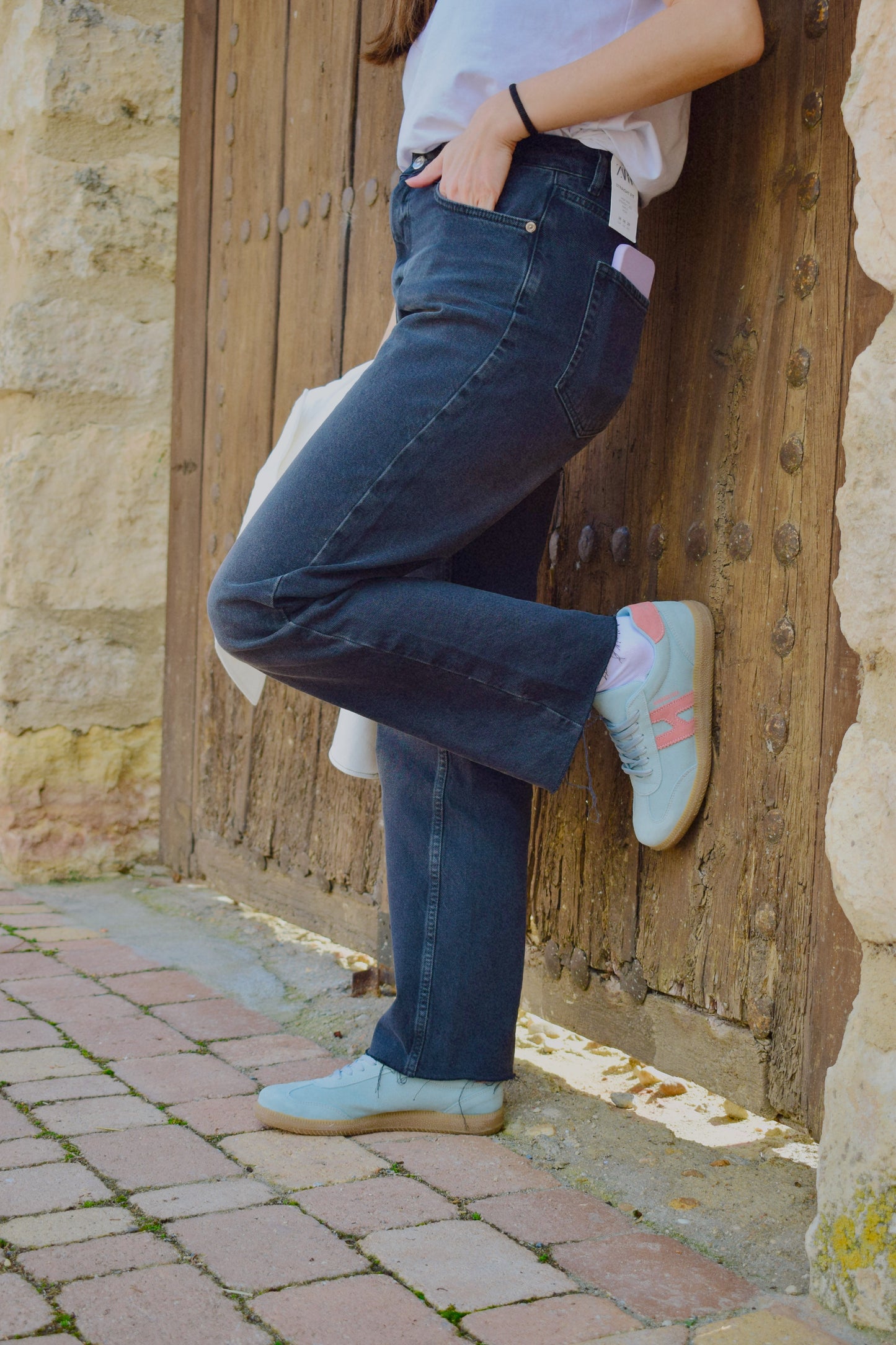 Zapatillas Habana azul y rosa